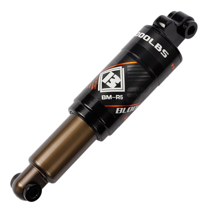 Blooke bicicleta amortecedores hidráulicos BM-R5 amortecedores traseiros da bicicleta para mtb bicicleta m365 kugoo scooter: Burgundy