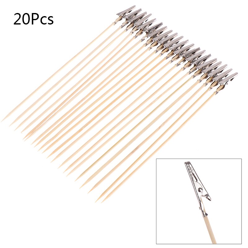 20Pcs Malerei Stand Alligator Clip Stick Modellierung Werkzeug für Airbrush Modell Teil