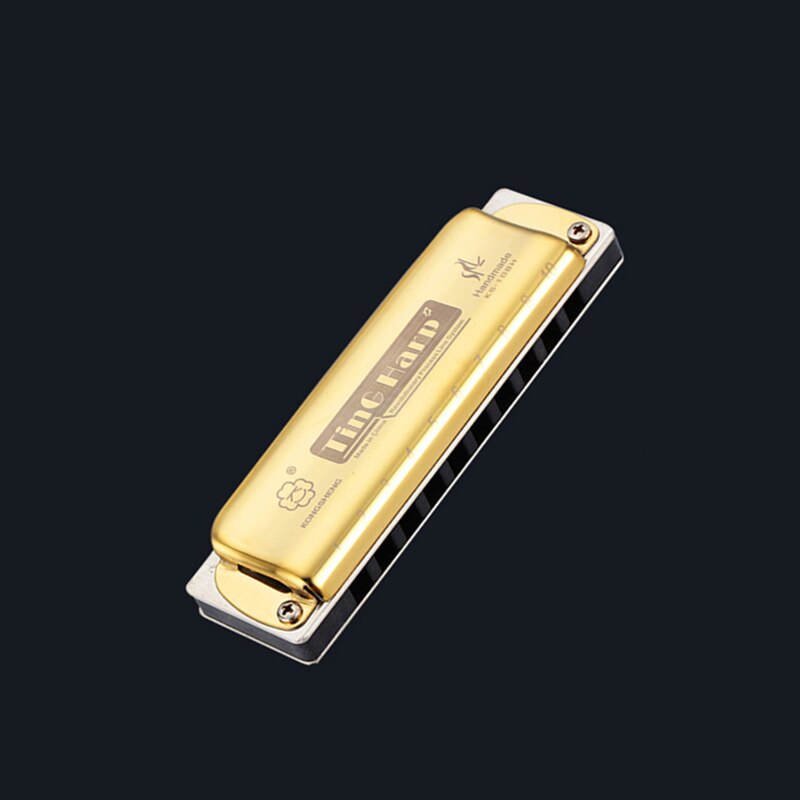 Kongsheng instrumento harmônico azul, 10 buracos, azul, gaita, armónica, harp, profissional, harpa