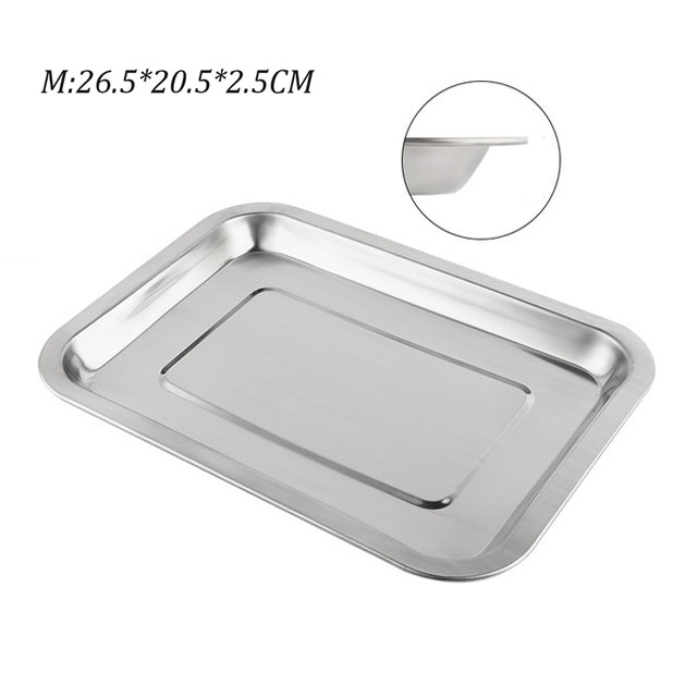 Blacha robić pieczenia ze stali nierdzewnej taca na parze zdejmowana blacha robić pieczenia arkusz nietoksyczny nieprzywierający ciasto chleb siatka robić studzenia płyta robić pieczenia: czarny