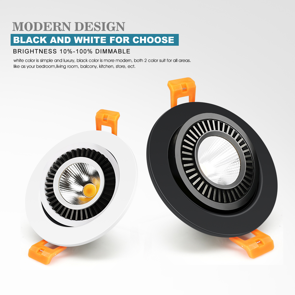 Dimmbarer LED-Scheinwerfer 15w 7w 5w LED-Lampen li... – Grandado