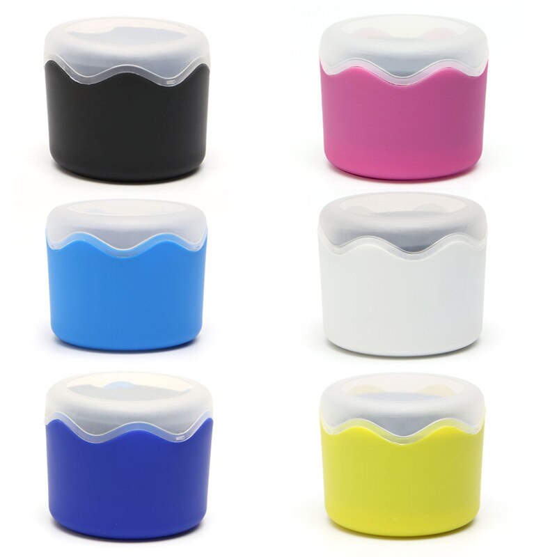 1PC couleur bonbon montre-bracelet mallette de rangement en plastique unique montre boîte boîtier avec éponge