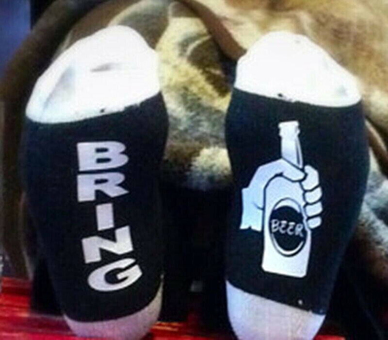 Funny If You can read this Bring Me Beer Coffee Women Men Cotton Ankle Socks