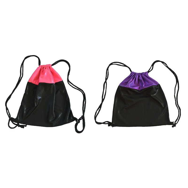 Ballet gymnastics dance costume accessories Dance bag bundle pocket drawstring shoulder
