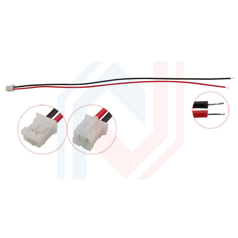 PH 2.0mm Pitch 2 Pin Male Female Cable Connector Micro PH 2P Plug Jack Socket Terminals Wire Cables Connectors 26AWG