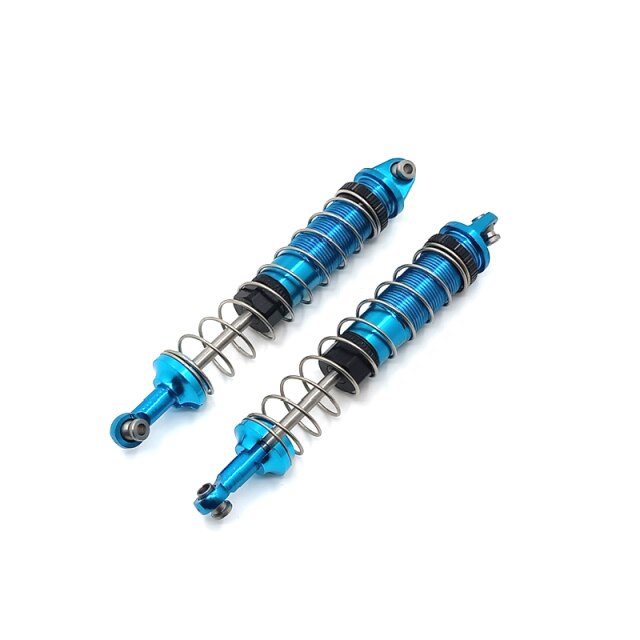 Einstellbare Öl Alle Metall Stoßdämpfer Dämpfer für Wltoys 12428 12423 12429 FY03 1/12 RC Auto Upgrades Teile: blue 01