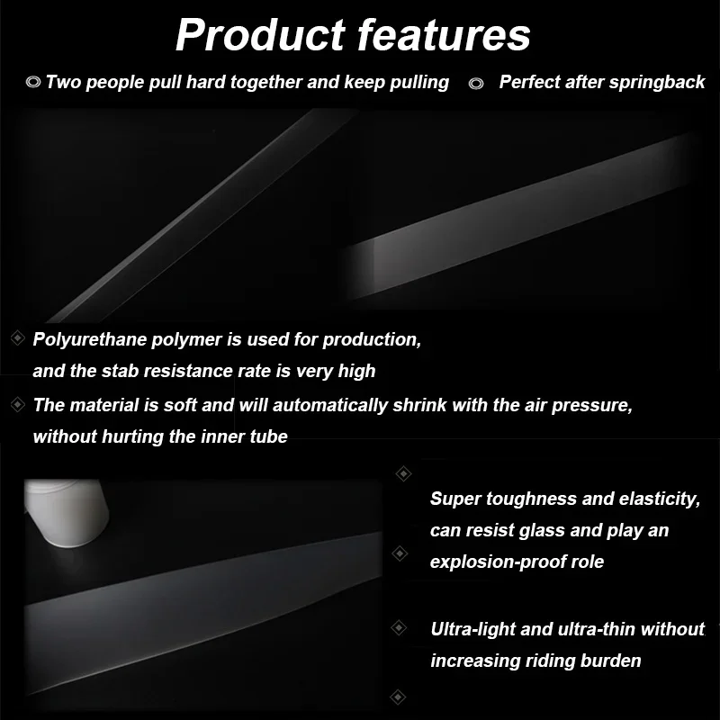 Bike Puncture Proof Tire Liner 700C 26/27.5/29inch Bike Belt Protection Pad For MTB Road Bike Prevent Puncture Pad Winter Ride