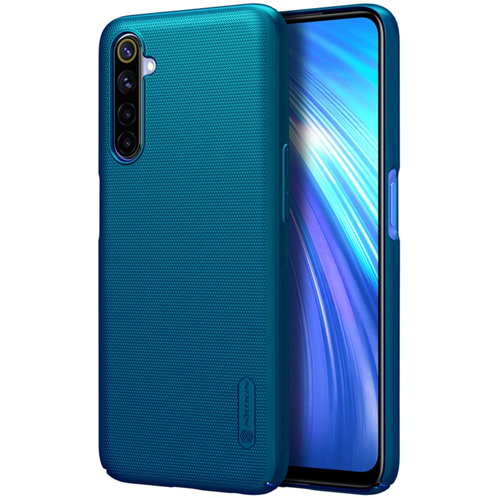 per Realme 6 Caso di Nillkin Glassata scudo Dura del PC Caso Della Copertura Posteriore per Realme 6 pro Protctive Telefono Borsette Custodie