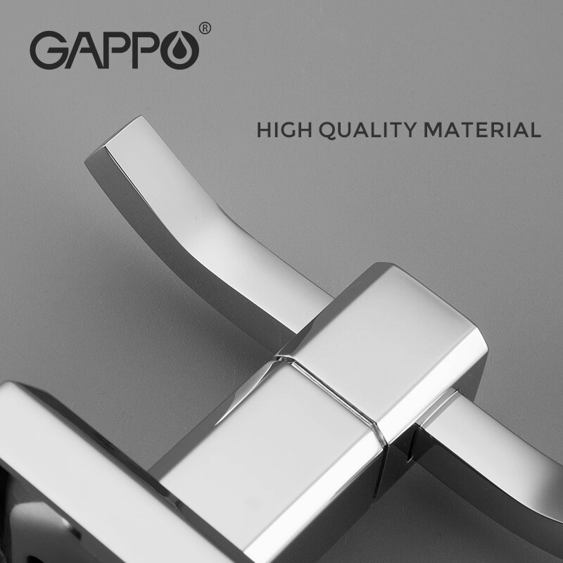 Gappo sus 304 kappe krog væg krog håndklæde krog til badeværelse rustfrit stål kappekrog rustfast krog bøjle til køkken hardware