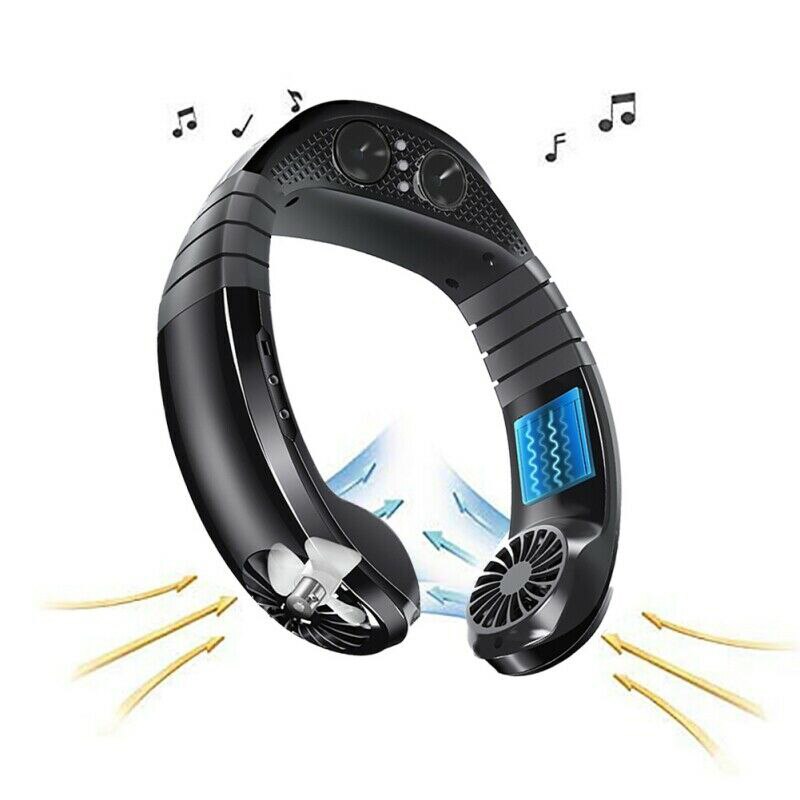 Bluetooth O Opknoping Hals Fan Draagbare Reizen Sport Mobiele Telefoon Bluetooth Muziek Fan