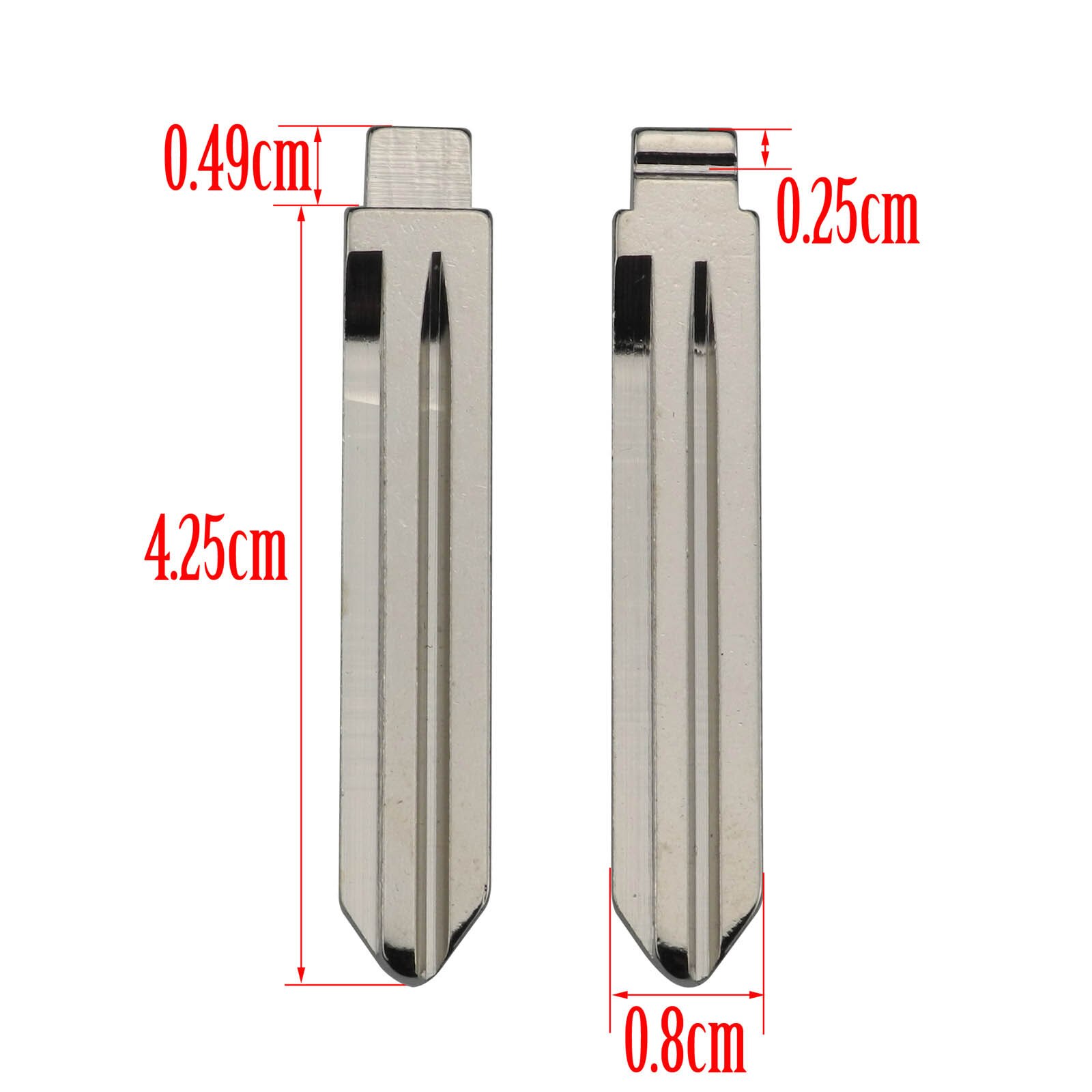 Jingyuqin-clé télécommande à 3 boutons de remplacement 3/4 boutons, housse de protection pour voiture Hyundai IX35 i20, lame non gravée