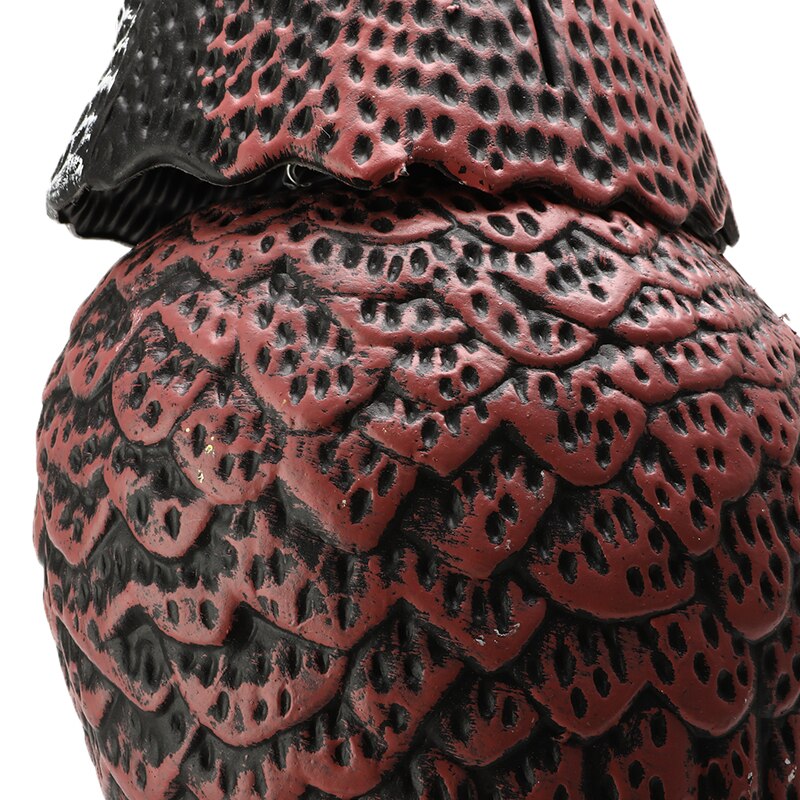 Realistic Plastic Bird Scarer Rotating Head Owl Decoy Protection Repellent Bird Pest Control Scarecrow Yard Decoration Garden