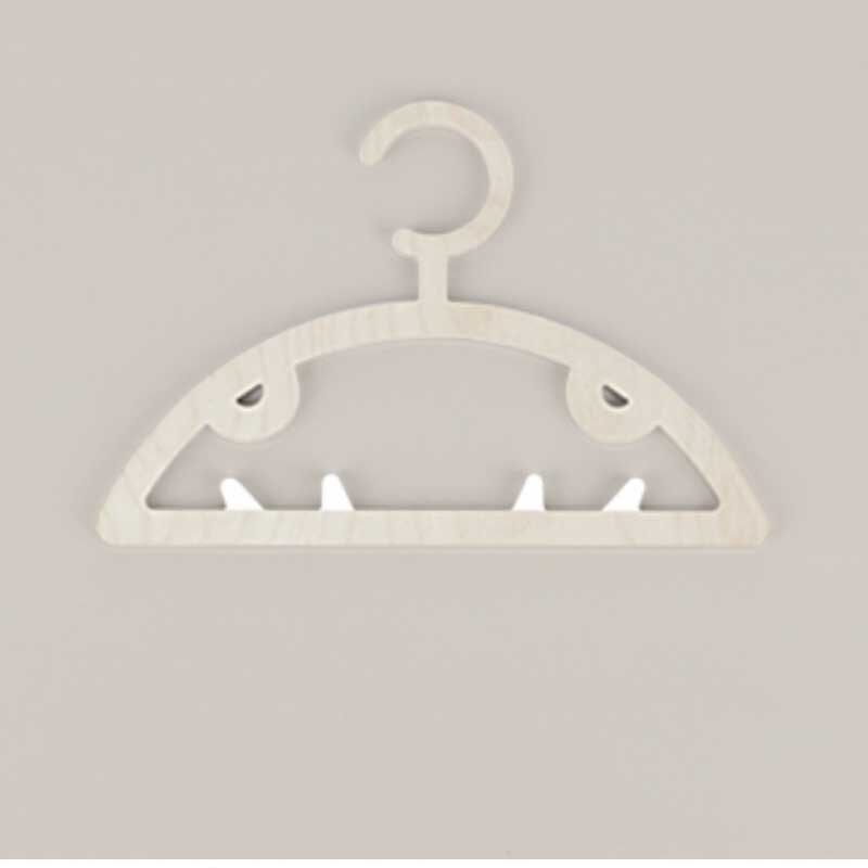 Perchero de madera portátil para ropa de bebé, 5 piezas, decoración para habitación de niños, guardería,: 1