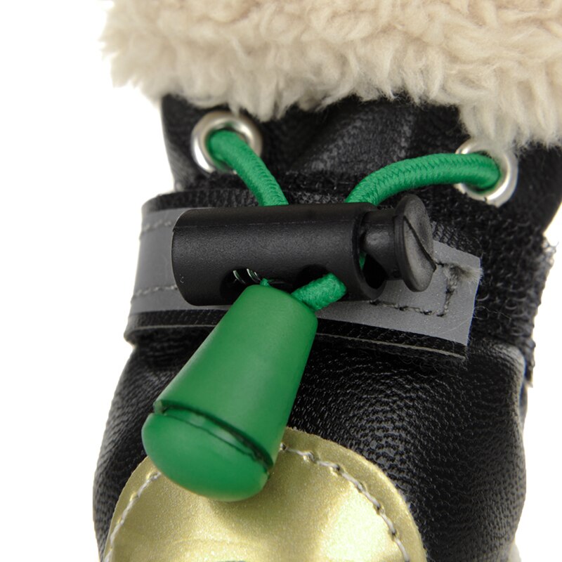 Hoopet Huisdier Laarzen Dog Schoenen Puppy Winter Warm Katoen Laarzen Vier Kleuren Dog Schoenen Warm