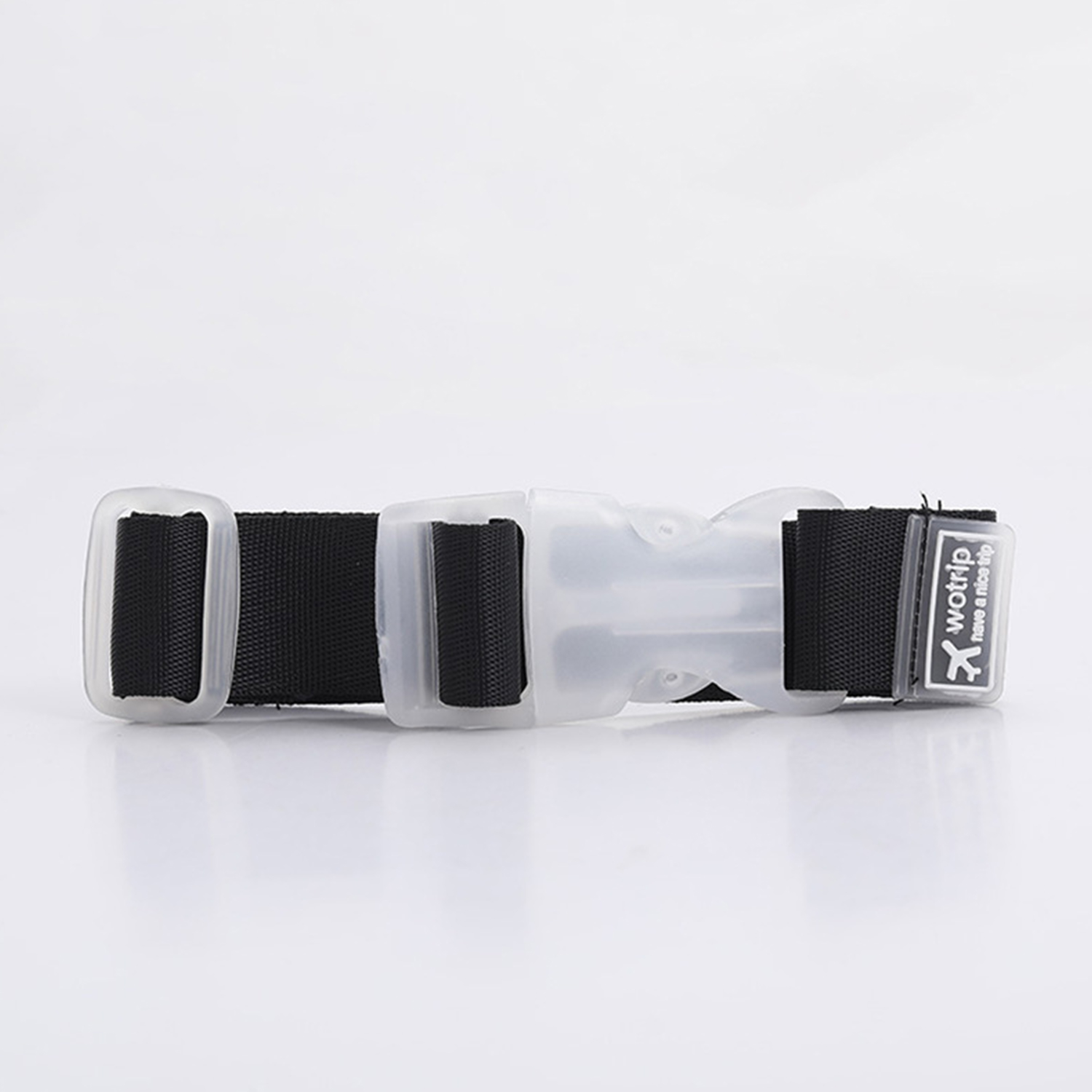 Verstelbare Bagage Riemen Nylon Bagage Accessoires Opknoping Gesp Riemen Koffer Tas Riemen Riem Slot Haken Reizen: Black