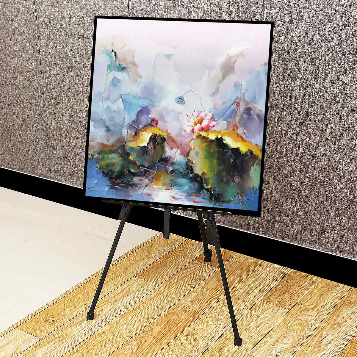 Portable Adjustable Metal Easel Sketching Stand Foldable Travel Easel with Carrying Bag Easel Drawing For Artist Art Supplies