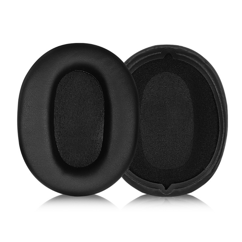 Mjuka öronkuddar för wh -ch710n headset öronkuddar öronkuddar minnesskumkudde  n0hc: Svart