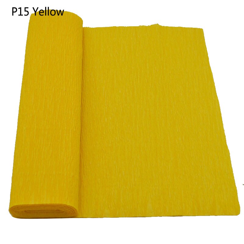 250*25cm Gefältelt Krepp Origami Papier Handwerk DIY Blume Girlande Verpackung Falten Scrapbooking Party Dekoration: P15