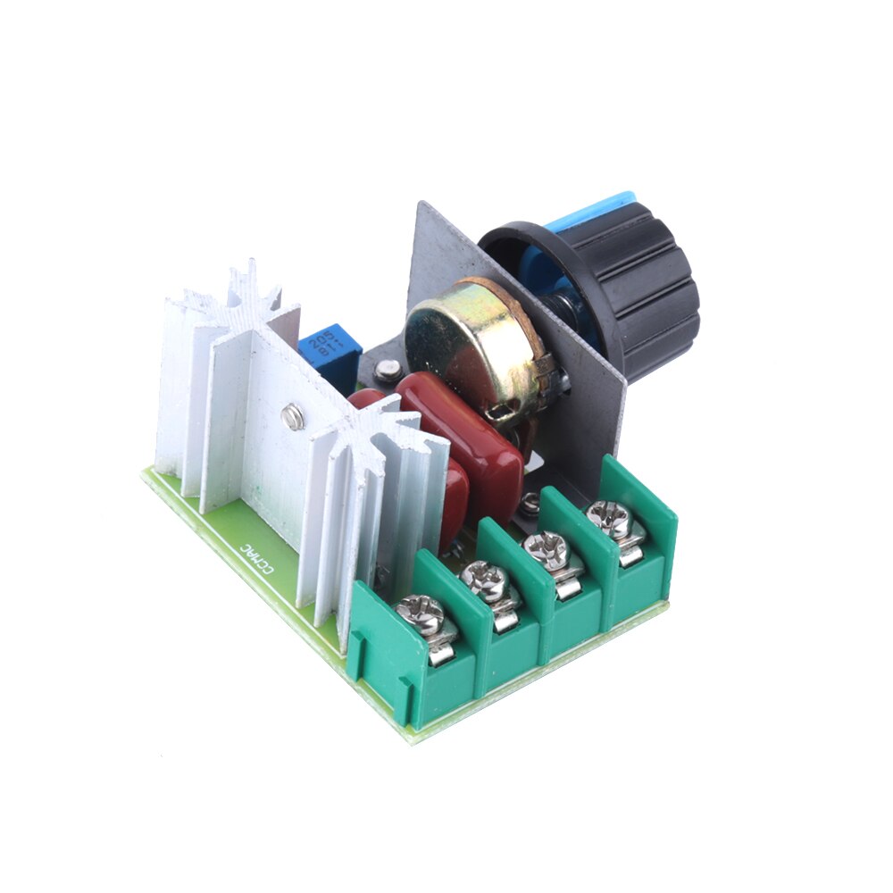 2 Stks/partij 2000W 50-220V Verstelbare Voltage Regulator Pwm Ac Motor Speed Control Controller