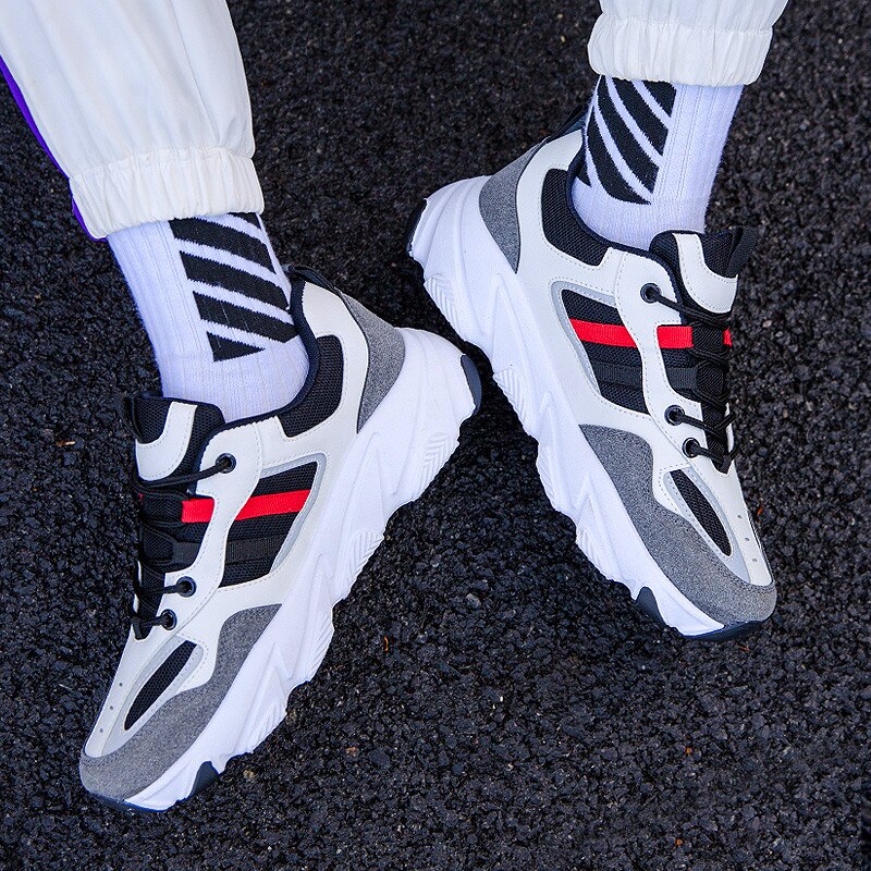 Daddy Shoes moda męska oddychające buty na co dzień marka młoda rozrywka Chaussures męskie tenisówki letnie Zapatillas Deportivas Hombre
