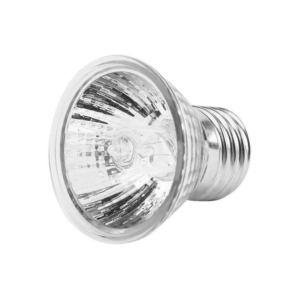 25/50/75w uva uvb 3.0 krybdyr lampe pære skildpadde basking uv pærer opvarmning lampe padder firben firben temperatur controller: 75w
