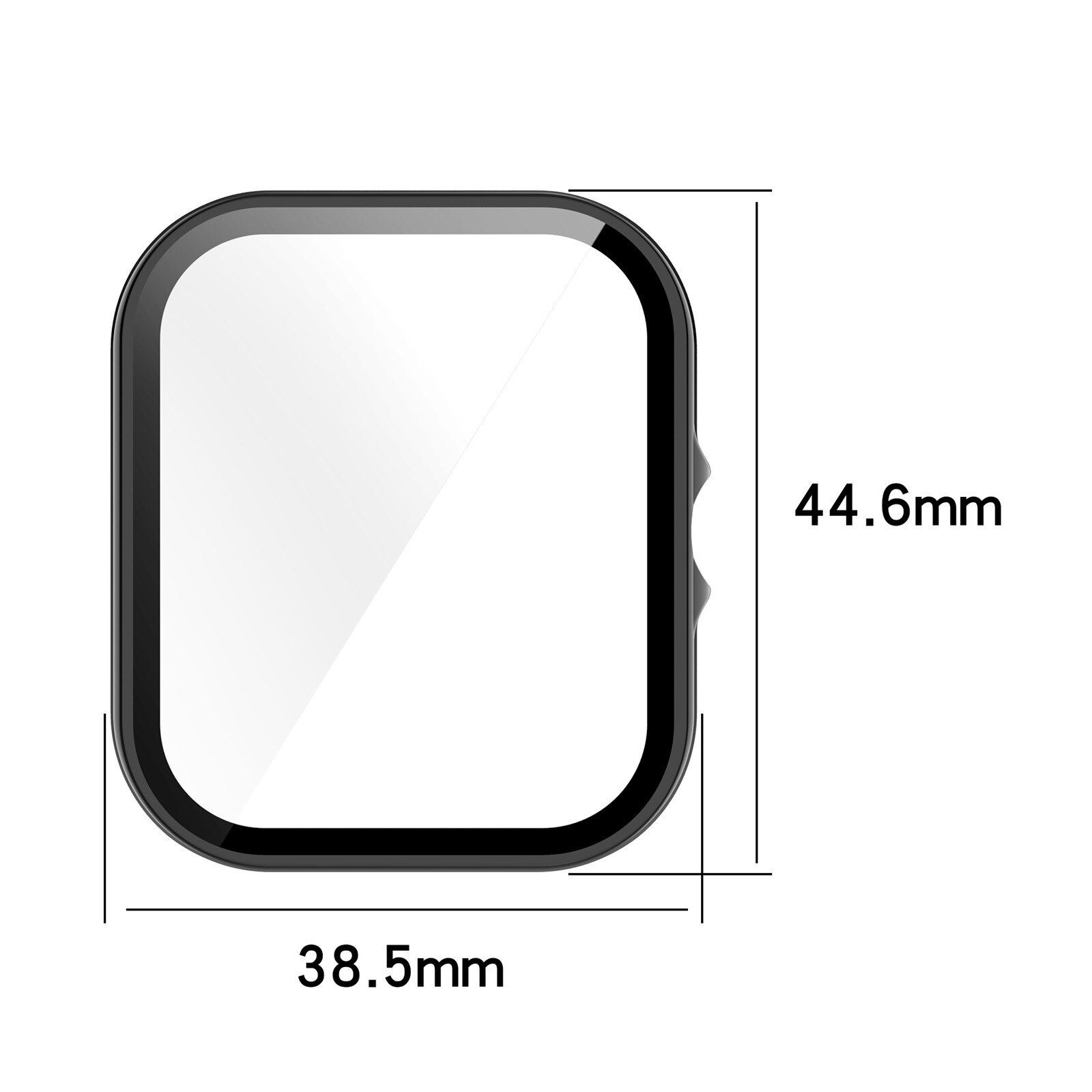 Funda para Amazfit GTS 3, carcasa para reloj inteligente, accesorios plateados, Protector de pantalla envolvente, parachoques de TPU