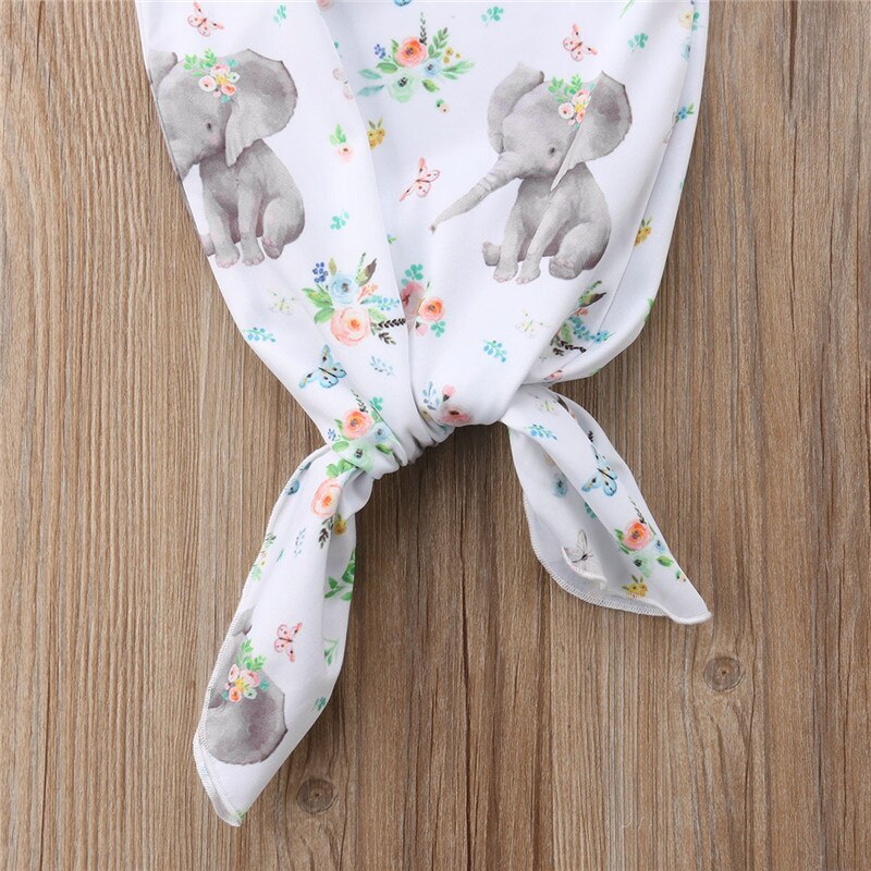 Emmababy Newborn Baby Girls Floral Sleepwear Robes Blanket Sleeping Swaddle Wrap Outfits girls boys cotton clothes Robe