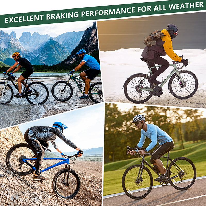 BUCKLOS Ceramic Brake Pads for B01S Road Mountain Bike Hydraulic Brake Pads Wear-resistant Bicycle Brake Pad for MT200 M525 M395