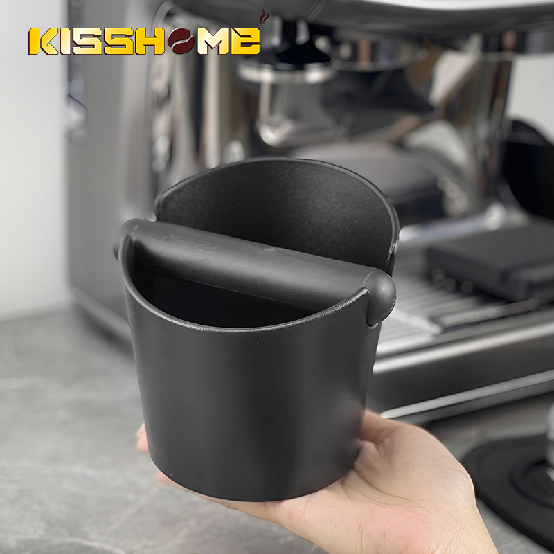 Koffie Klop Box Anti Slip Schokabsorberende Espresso Grind Grond Container Dump Afvalbak Thuis Cafe Accessoires Barista Gereedschap