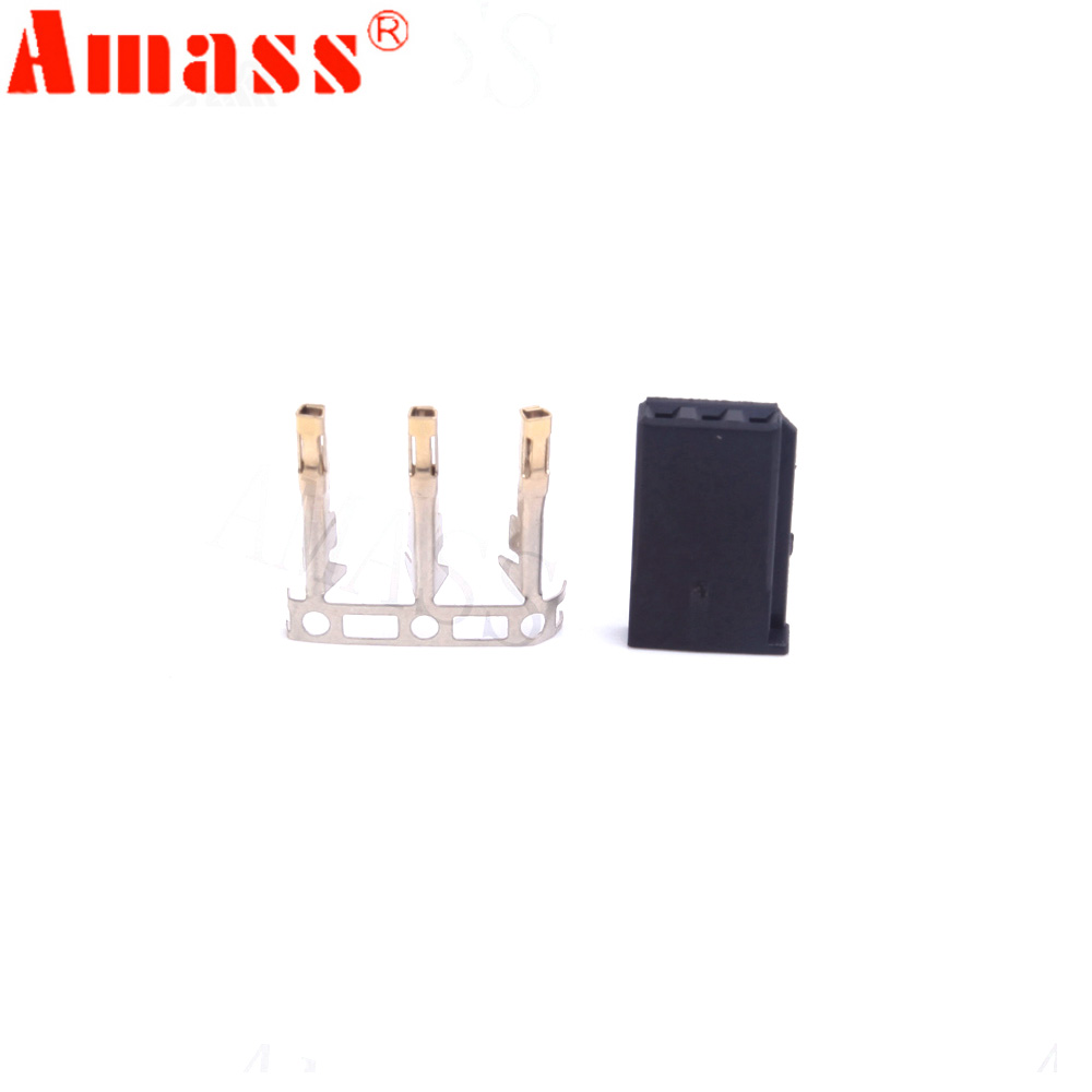 100pair Male/ Female Connector For JR/Futaba For RC Model, Servo Connector, Model Receiver Battery ESC Connection