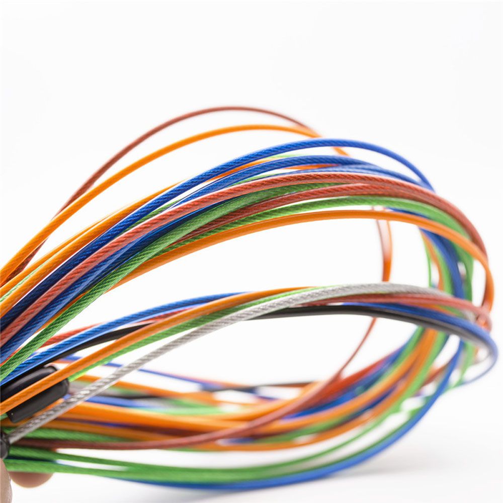 Bucle de seguridad para bicicleta, Protector para casco de motocicleta, cuerda de alambre de acero para bicicleta de carretera, candado de Cable de acero fuerte, Cable de bloqueo para bicicleta