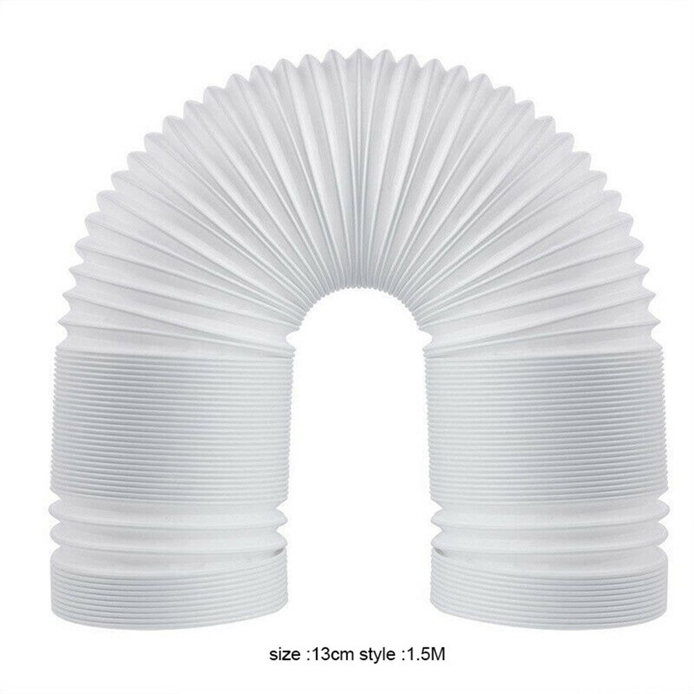 Verstelbare Mobiele Uitlaatpijp Ventilator Duct Slang Stretch Airconditioning Uitlaatpijp Airconditioning Accessoires PAK55: 13cmx1.5M