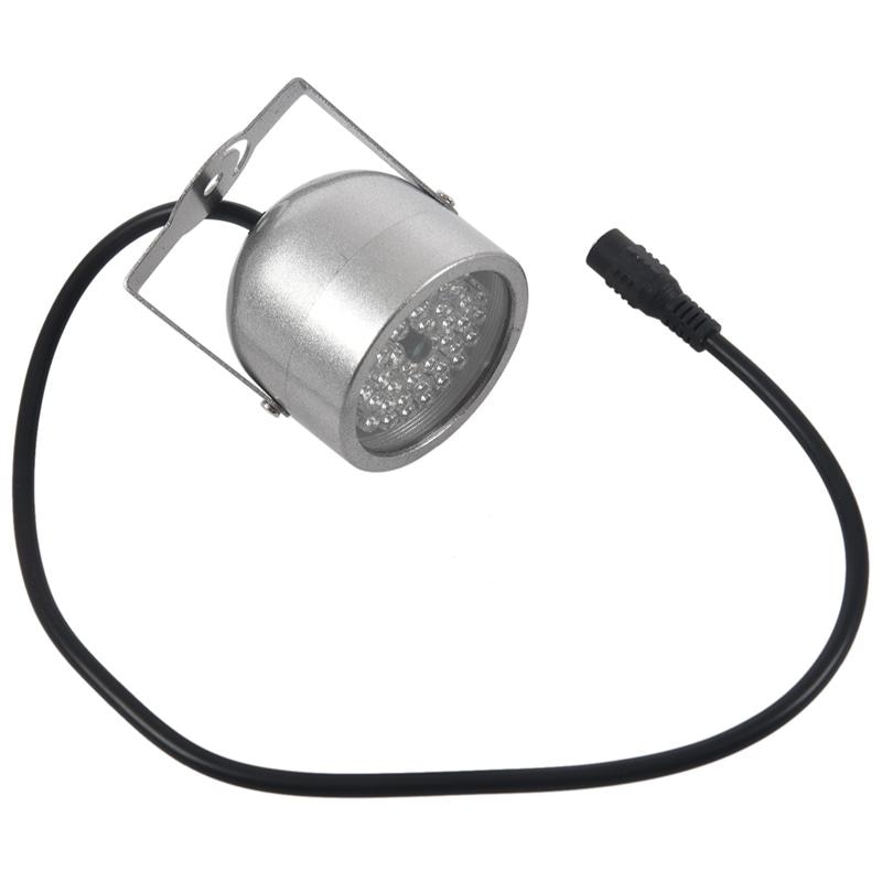 48 led ir infrarood nachtzicht beveiligingscamera cctv camera  dc12v zilver