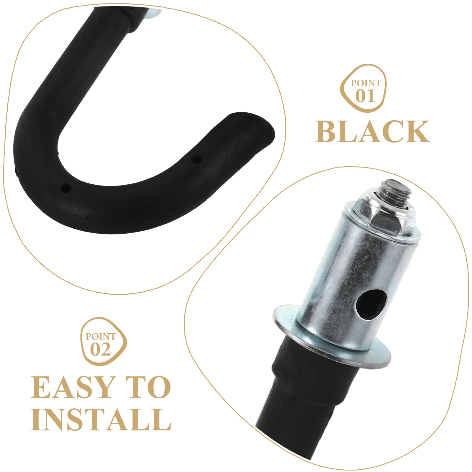 Ganci per scala telescopici per scala Ganci per montaggio a soffitto per estensione Letto resistente per esterni