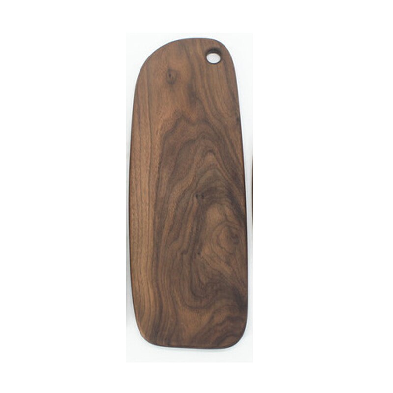 1 pcs Black Walnut Chopping Blocks Kitchen Wood Food Plate Wooden Pizza Sushi Bread Whole Wood Tray Cutting Board No Paint: 41 15 1.8cm