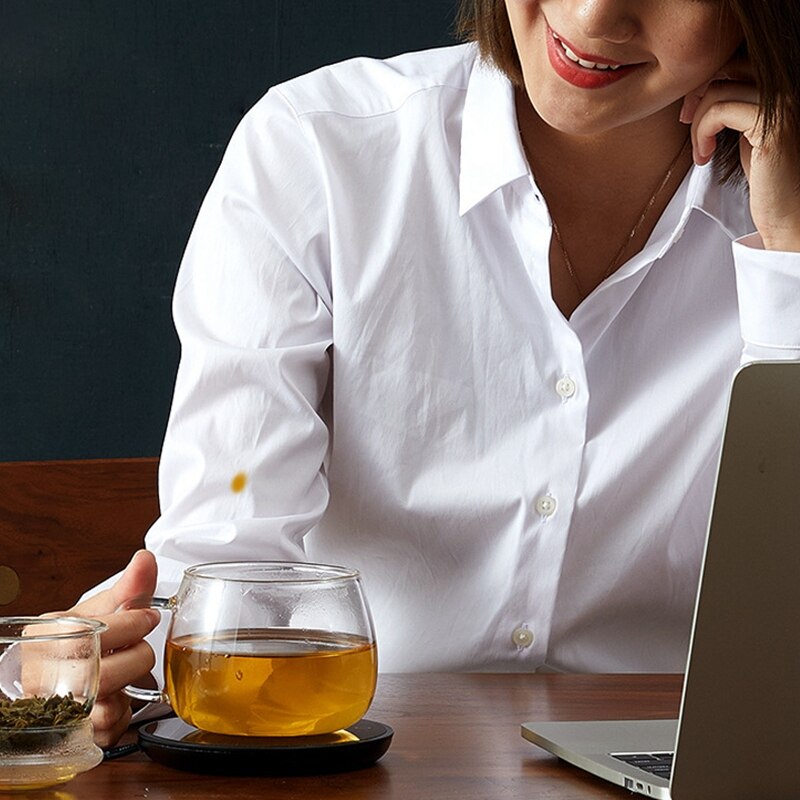 Koffie Mok Warmer, Cup Warmer, Koffie Warmer Voor Bureau Met Automatische Uitschakeling-Us Plug