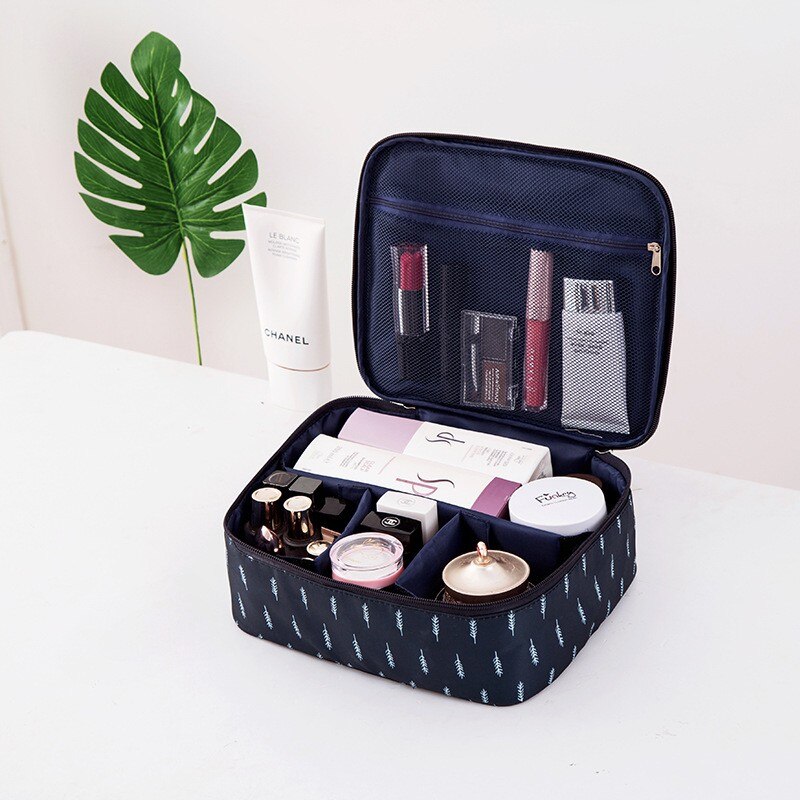 SAFEBET Brand Flamingo Women Cosmetic Bag Organizer Toiletry Kits Necessity Travel Big capacity Waterproof Portable Makeup Bag: B3