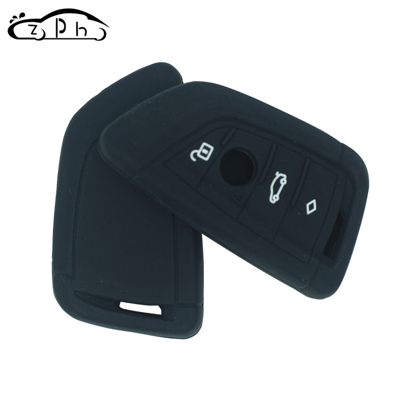 Silicone Car Key Shell Fob Holder Case Cover For BMW F15 F16 F48 G30 F85 G11 X1 X5 X6 M X1 X3 X4 X5 X6 35i 50i Free Ship