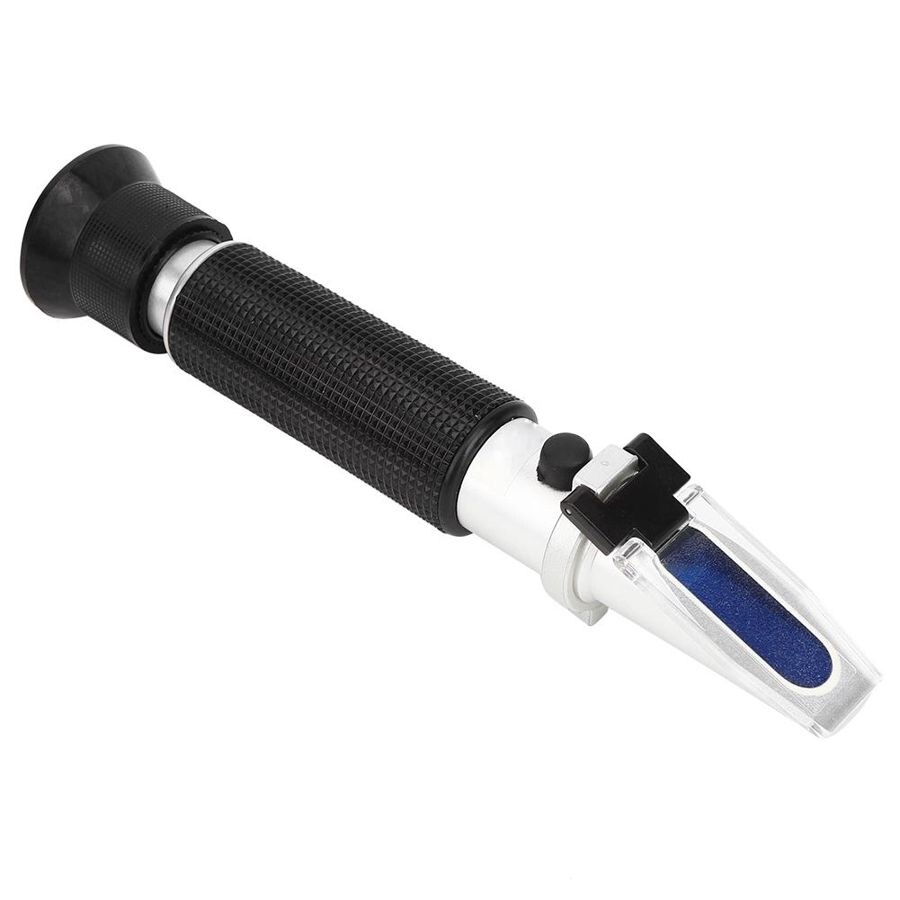 Refractometer Concentration Meter Handheld Tool 0-10% for Automatic Temperature Compensation Sugar Test Meter