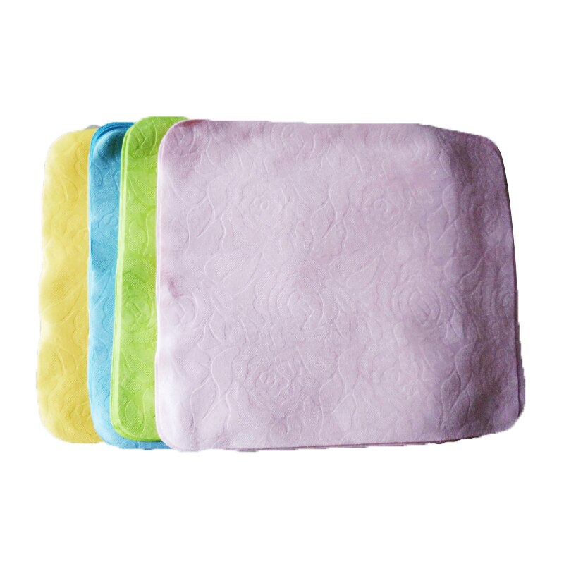 4 st/lot pion blommönster blå grön rosa gul glasögon tyg kameraduk linsduk rengöringsduk kamera ren