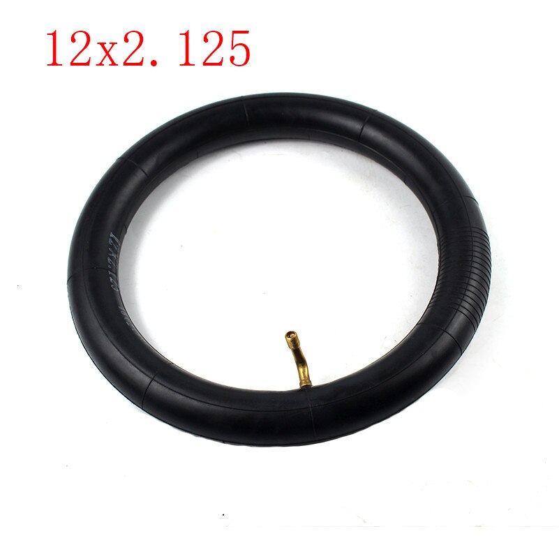 Juego de neumáticos de para cochecito de bicicleta, ruedas de scooter eléctrico urbano de 12x2.125, tubo interior de 12x2.125: inner tire