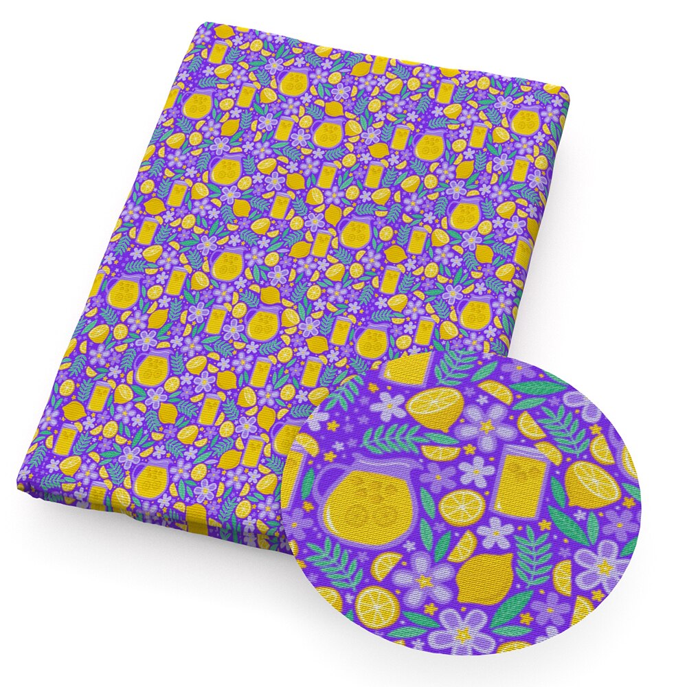 50*145cm Lemon Series 100% Cotton Fabric Patchwork Sewing Quilting Fabrics Needlework For Tissue DIY Cloth Sewing,1Yc17211: 1096776