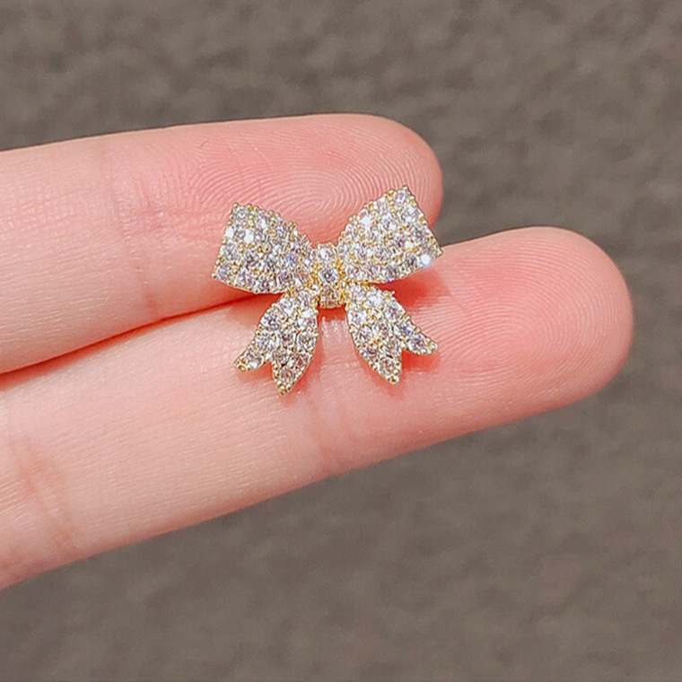 Broches para mujer, Pin de solapa antideslumbrante de Metal, alfileres fijos para ropa, suéter, abrigo, accesorios de ropa, broche, lazo bonito a la