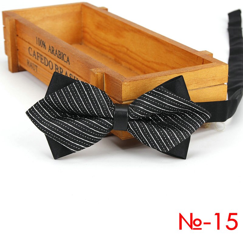 Corbatas de mariposa para hombre, pajarita de para , boda, niños y niñas, a cuadros, lazo rojo y negro, accesorios al por mayor: 15