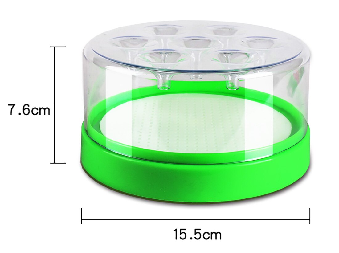 Newest Reusable Clear Green Killing Fruit Fly Catcher Flies Killer Flying Attractants Trap Destroyer Table