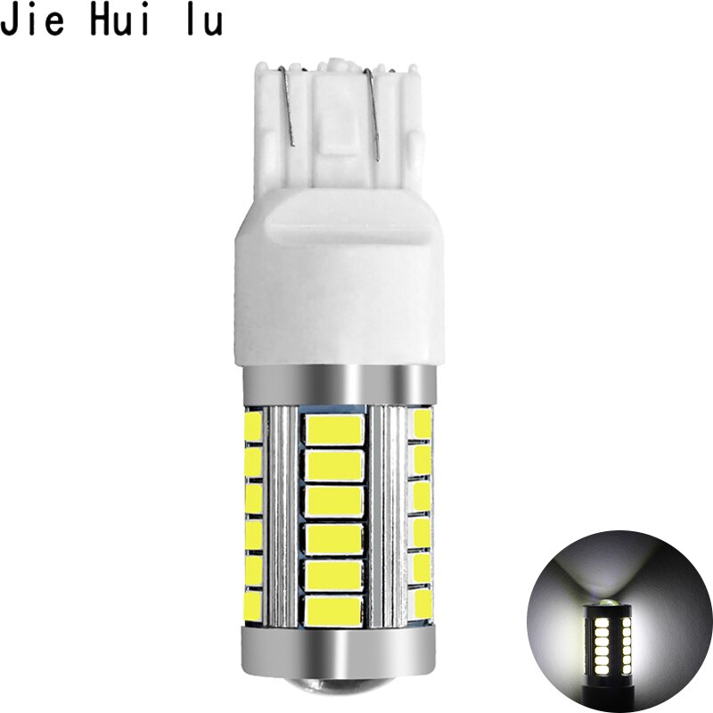 1156 1157 P21/5 W BAY15D Super lumineux 33 SMD 5630 5730 frein à LED feux antibrouillard 21/5w voiture feux diurnes arrêt ampoules 12V: 7443 White