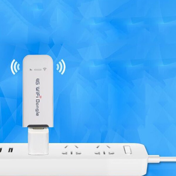 Wireless Network Card 100Mbps 4G Lte Usb Modem Standard Portable Usb Interface Wi-Fi Router Networks for Notebook, Laptop, Umpc