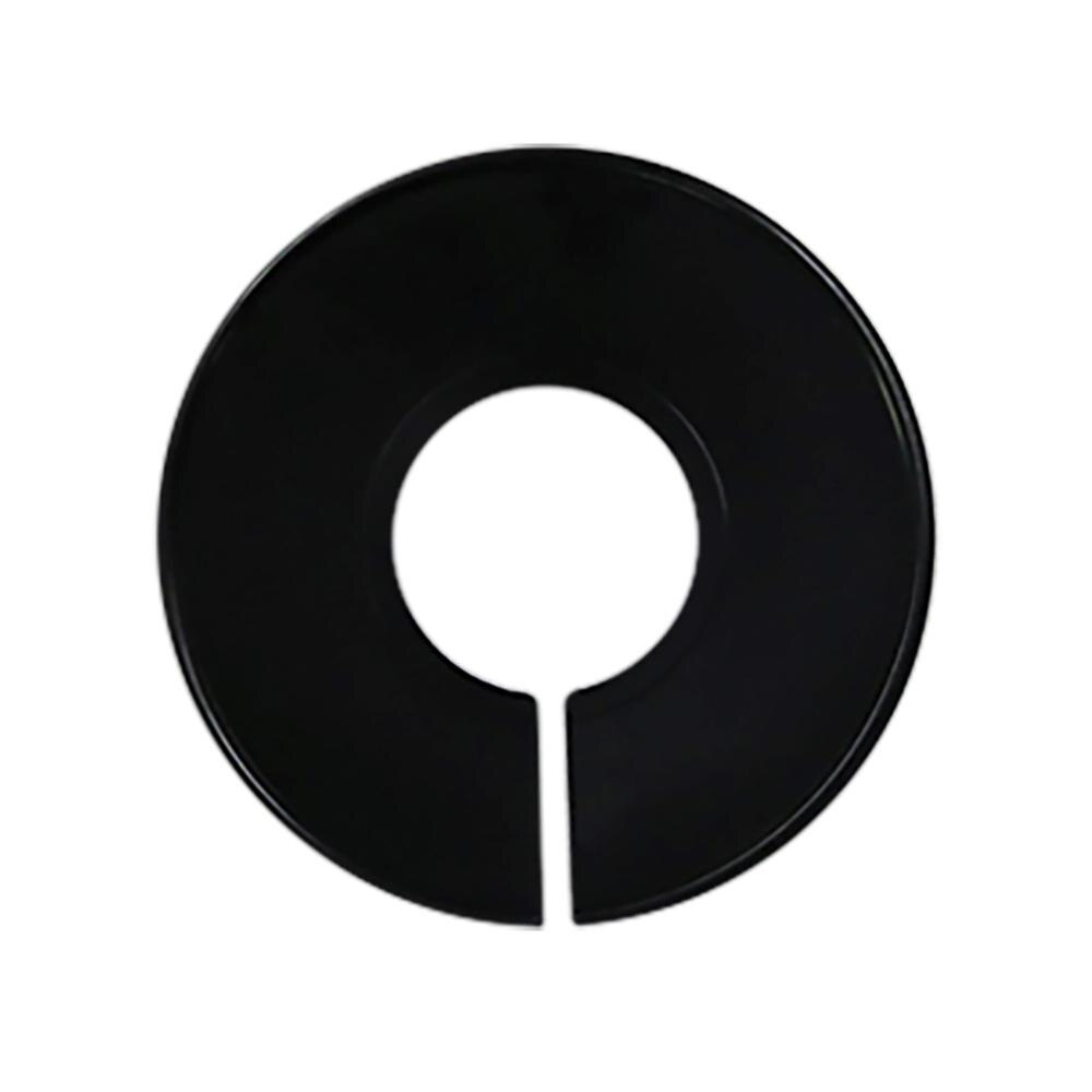 6/8/12Pcs Diy Baby Kleding Maat Verdelers Plastic Kleden Markering Ring Maat Verdelers Garment Maat Tags ronde Hangers Rack: Black-6Pcs