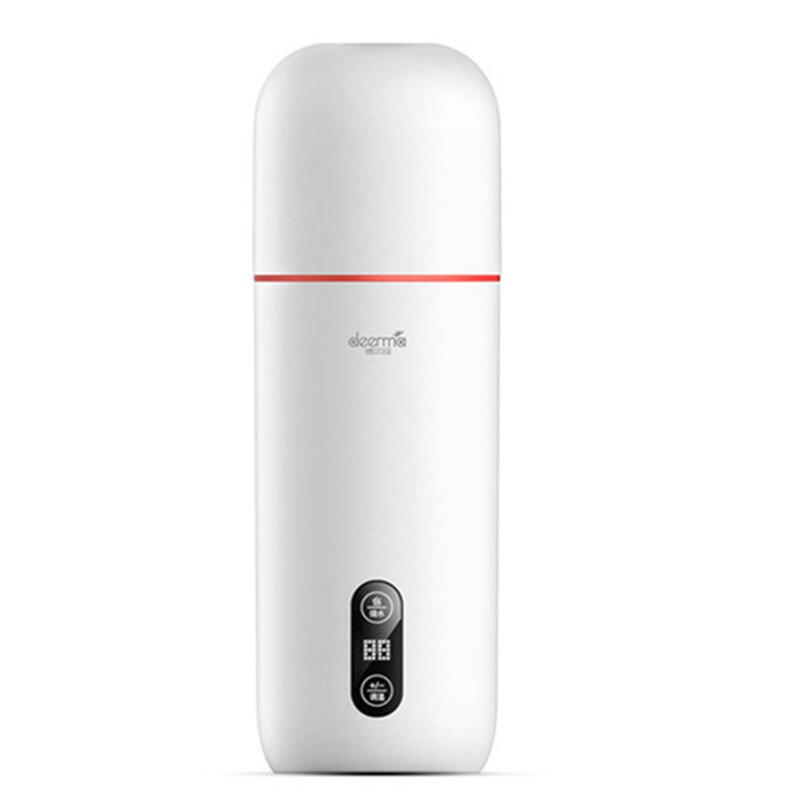 Hervidor eléctrico Xiaomi Deerma, taza de agua portátil, taza de calentamiento de agua de 350ml para viajes en casa, pantalla de temperatura, toque inteligente: AU