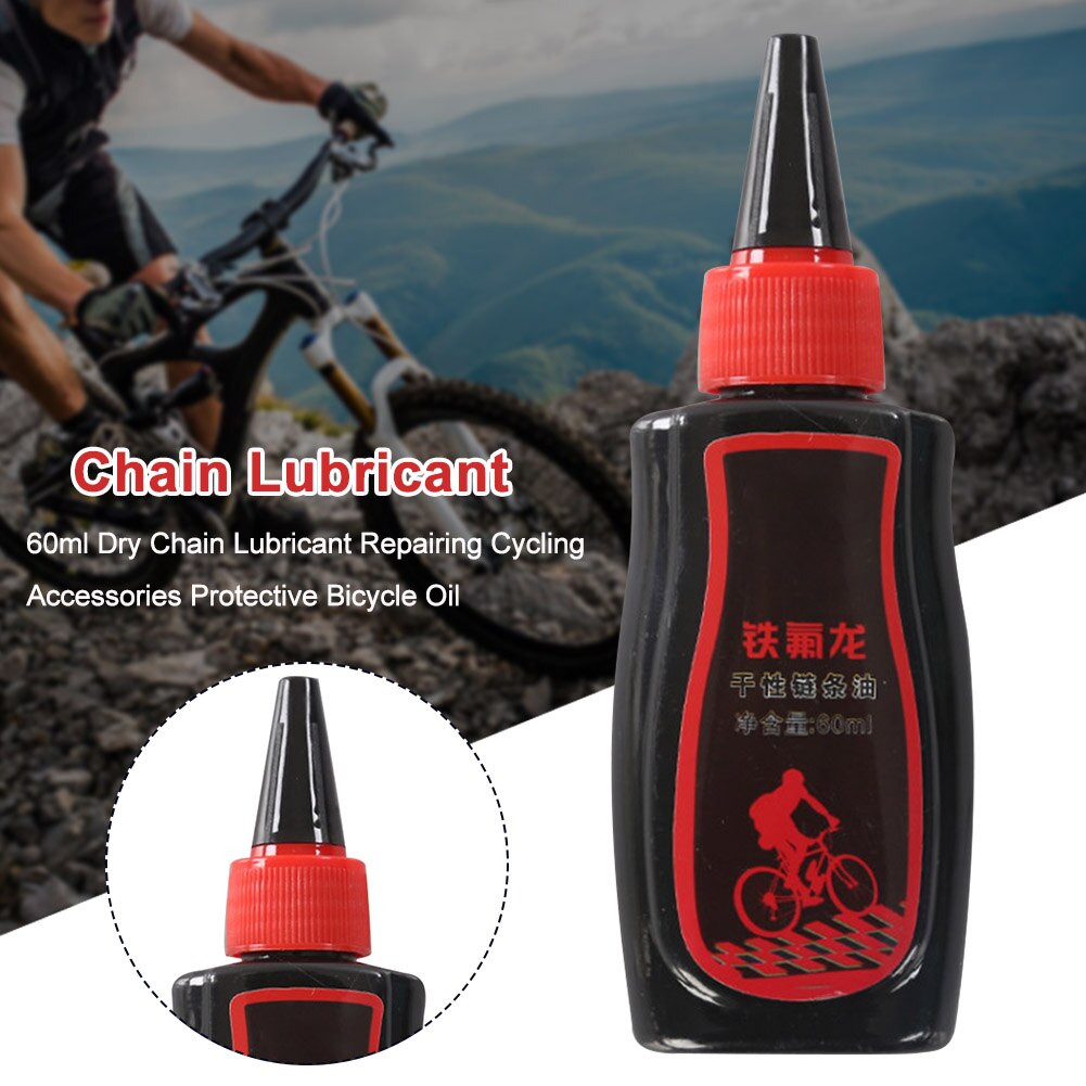 60ml cykel olja skyddande kedja smörjmedel universal torr cykeltillbehör underhåll dammsäkert fett reparation